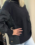 Oversized Trui zwart