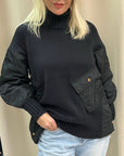 Oversized Trui zwart