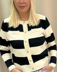 Vest zwart/Beige