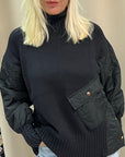 Oversized Trui zwart