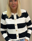 Vest zwart/Beige
