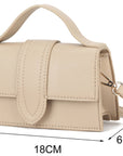 Klein Schoudertasje Beige