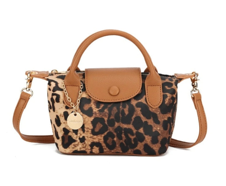 Tas met Zebra of Panterprint