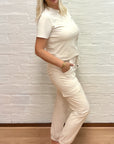 Broek Travel Beige (ook als Set)