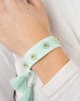 Festival Armband Geweven, diverse kleuren