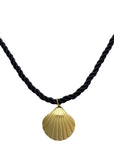 Ketting met touw Zeester of Schelp