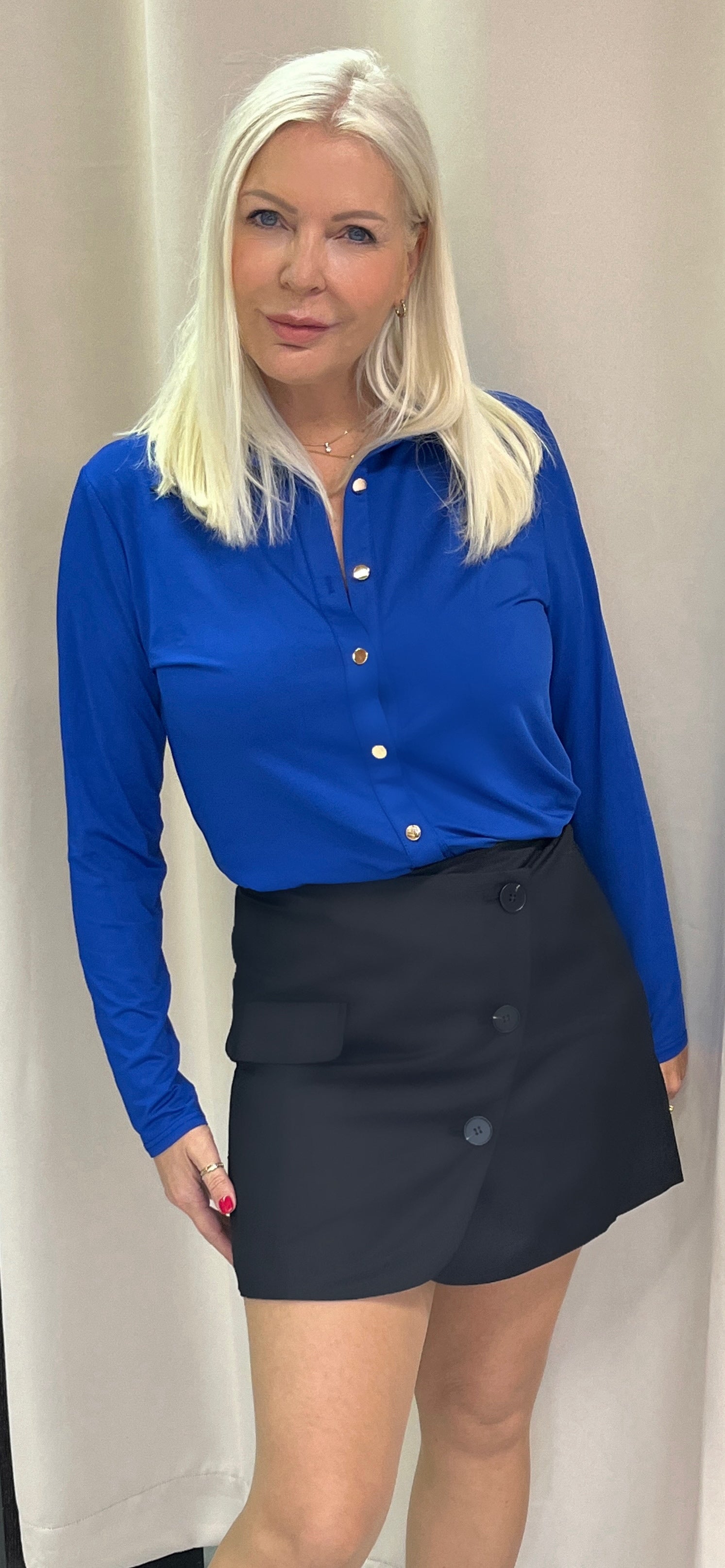 Travel Blouse Blauw Shopable.nl