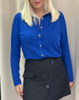 Travel Blouse Blauw 2 Shopable.nl